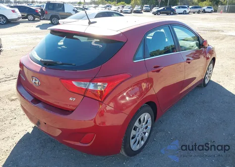 2017 Hyundai Elantra Gt z USA, uszkodzony, nr VIN KMHD35LH1HU382501